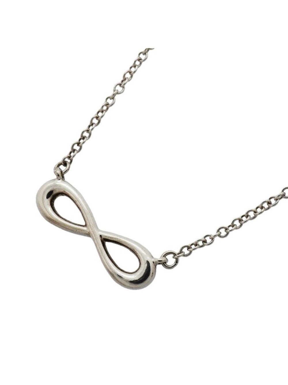 Tiffany & Co Necklace Infinity 925 Sterling Silver